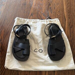 CO Women's Black Sandals
